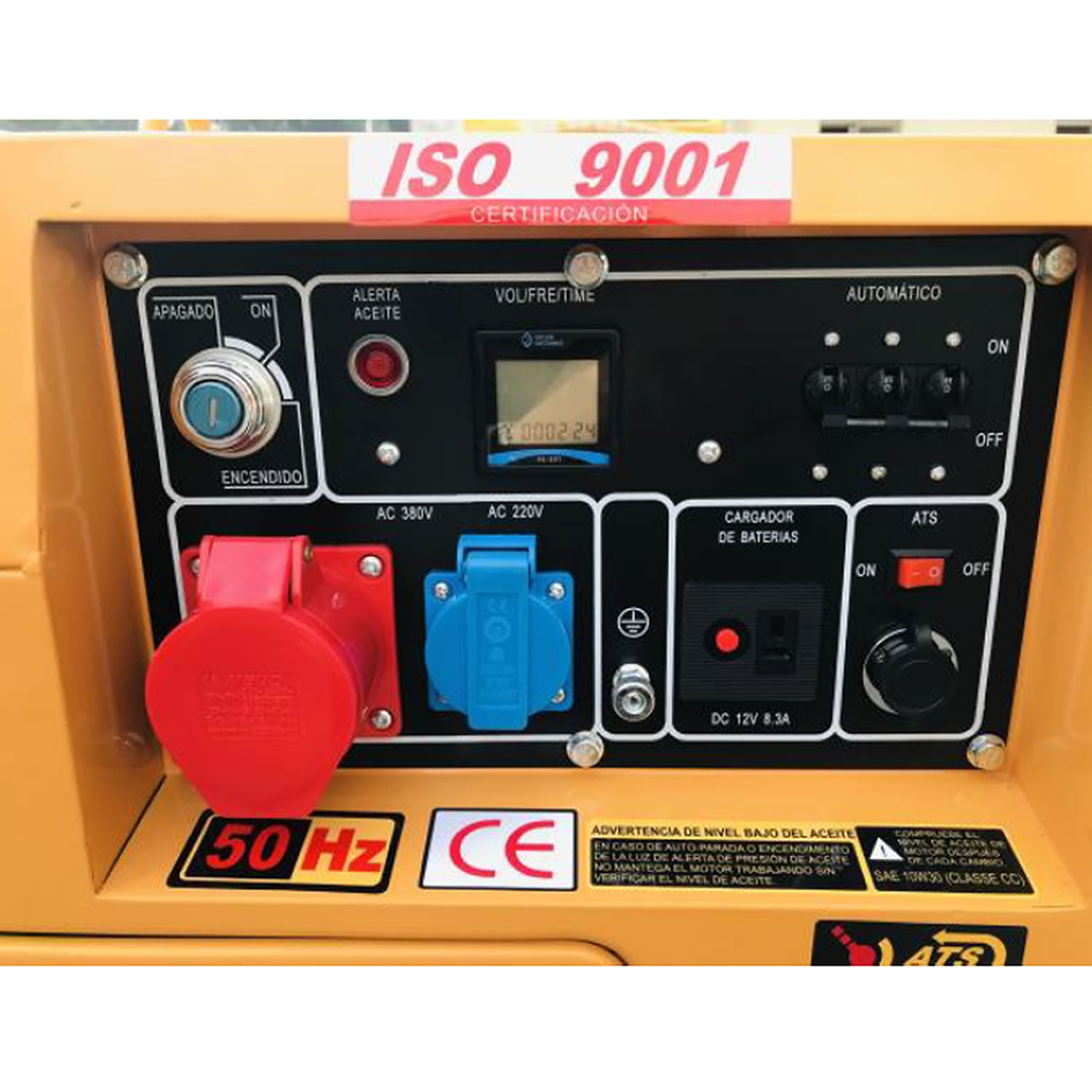 Generador Diesel 5,6KW 380 V Trifasico SDG6500S3 SDS POWER