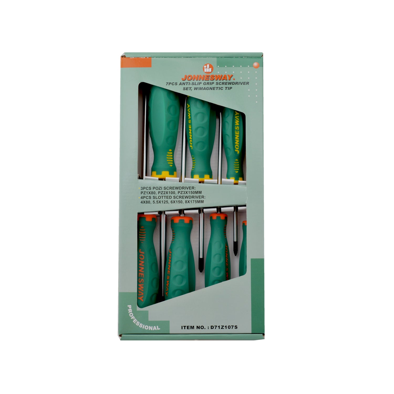 JUEGO DESTORNILLADORES POZIDRIVE 7 piezas D71Z107S