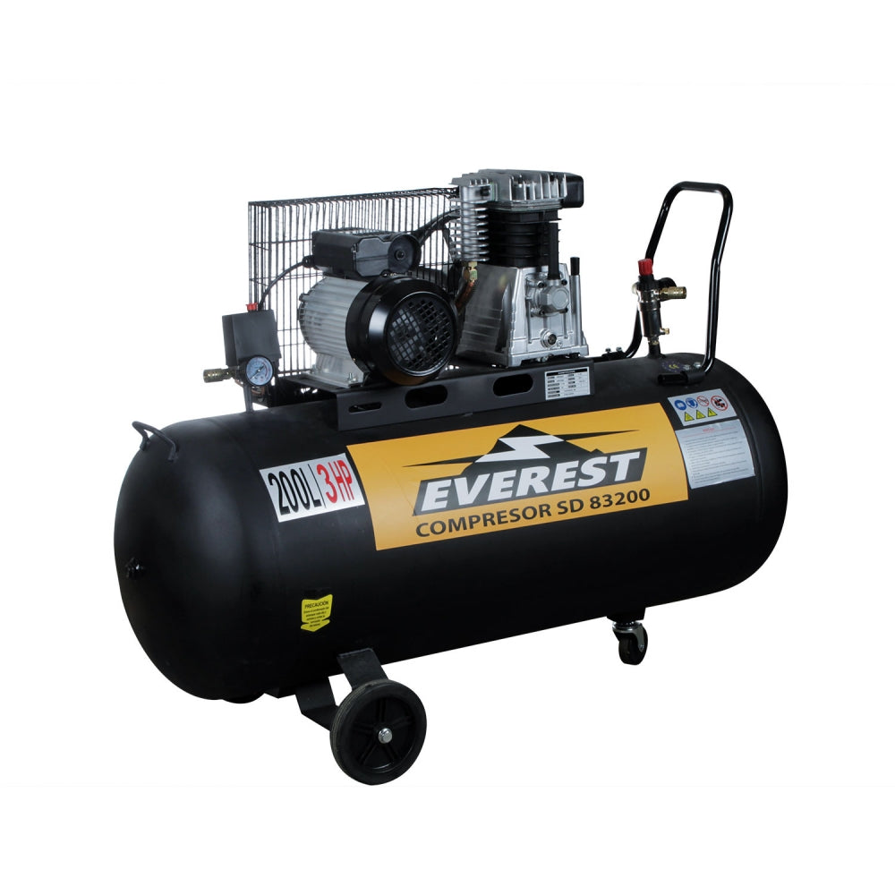 COMPRESOR 3,0 hp 200 litros EVEREST