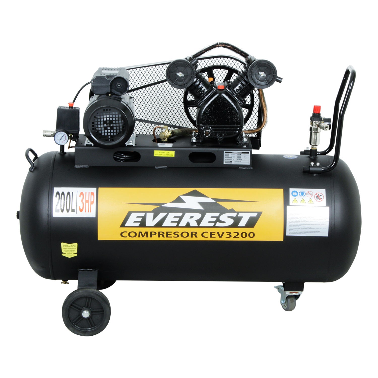 Compresor de Aire 200LT 3HP CEV3200 EVEREST