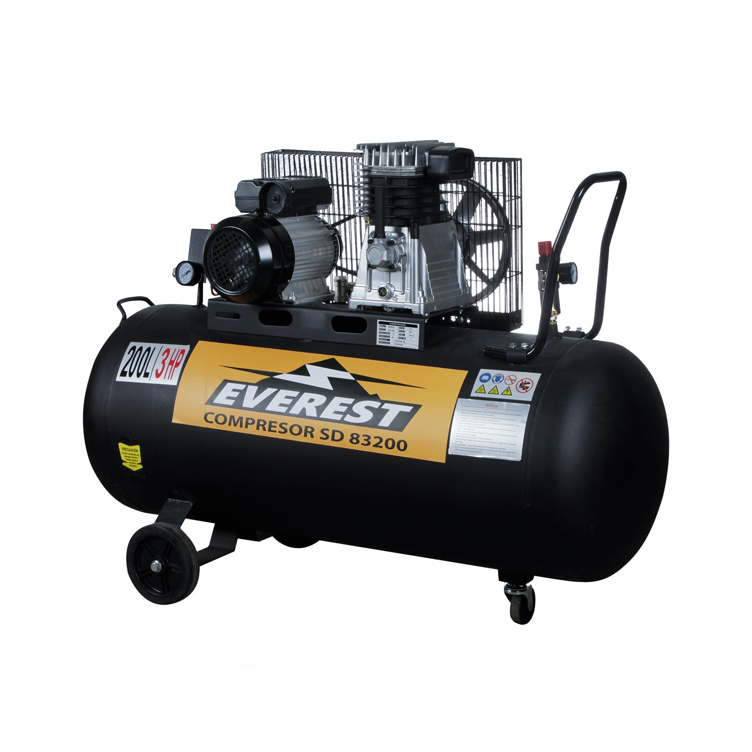 Compresor de Aire 200LT 3HP SD83200 EVEREST