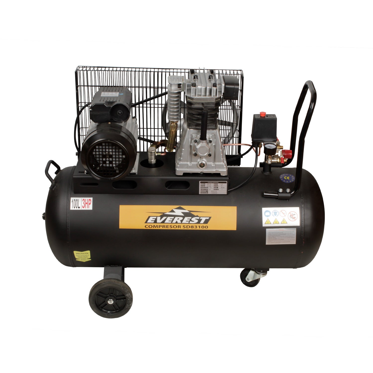 Compresor de Aire 100LT 3HP SD83100 EVEREST