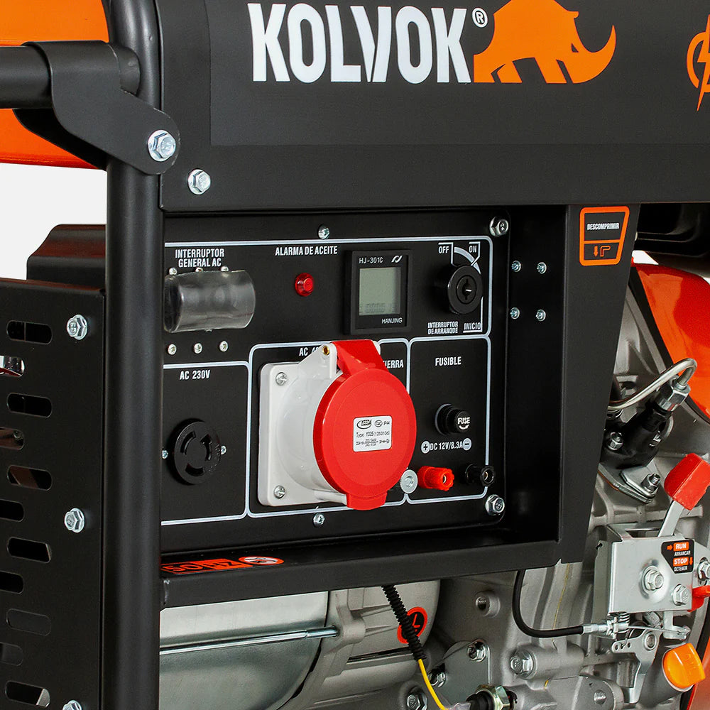 Generador Diésel Trifásico Kolvok GO80DE3 8.1 kVA