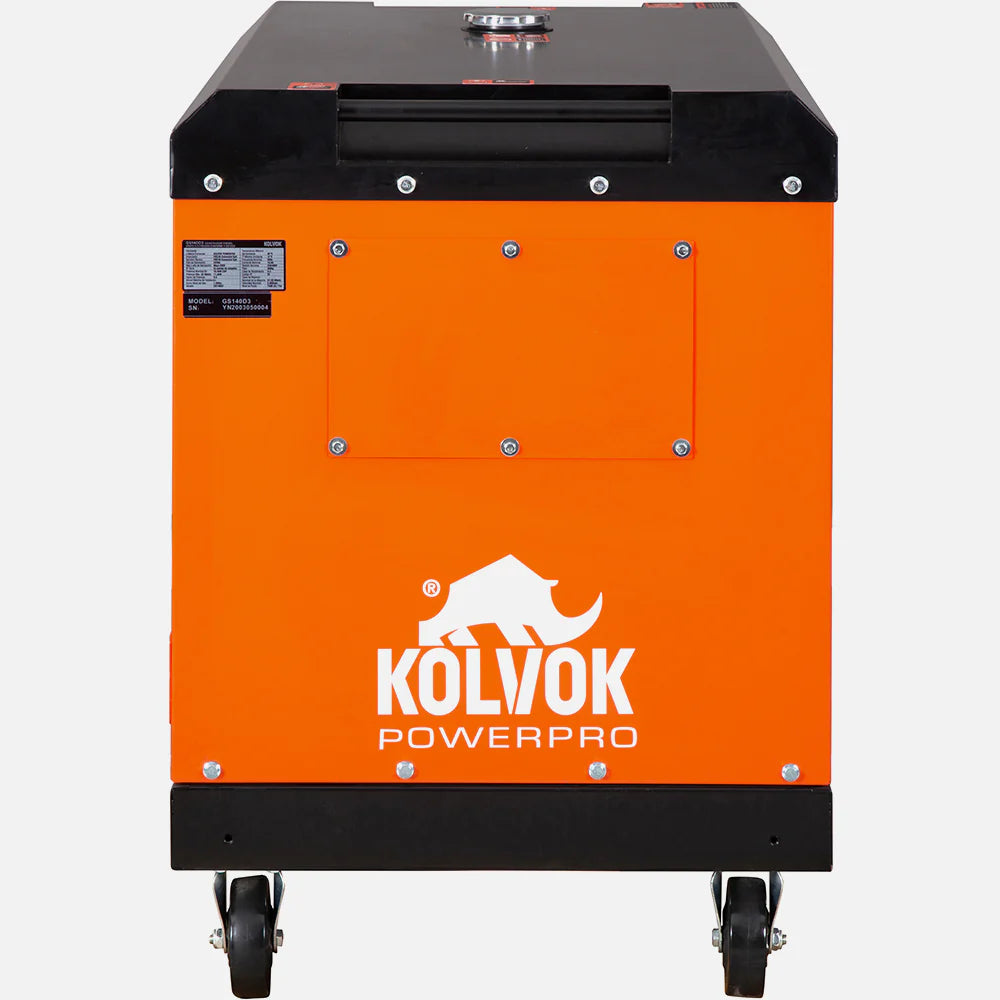 Generador Diésel Trifásico Kolvok GS1400D3 14kVA Insonorizado c/ Salida ATS