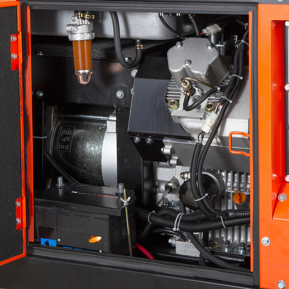Generador Diésel Trifásico Kolvok GS1400D3 14kVA Insonorizado c/ Salida ATS