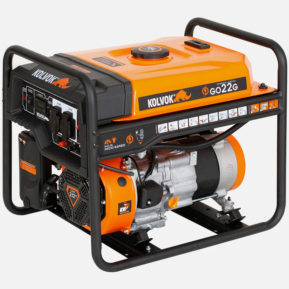 Generador Gasolina Monofásico Kolvok GO22G 2.2kVA