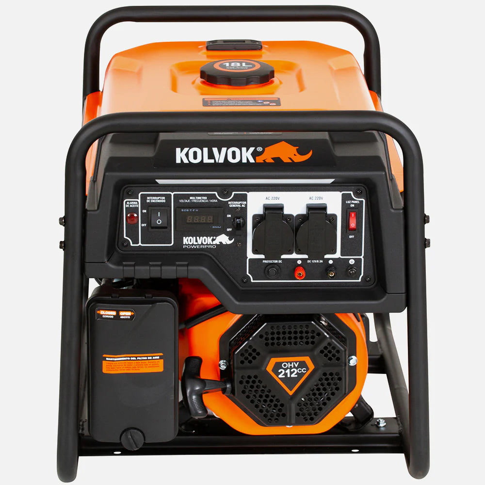 Generador Gasolina Monofásico Kolvok GO22G 2.2kVA