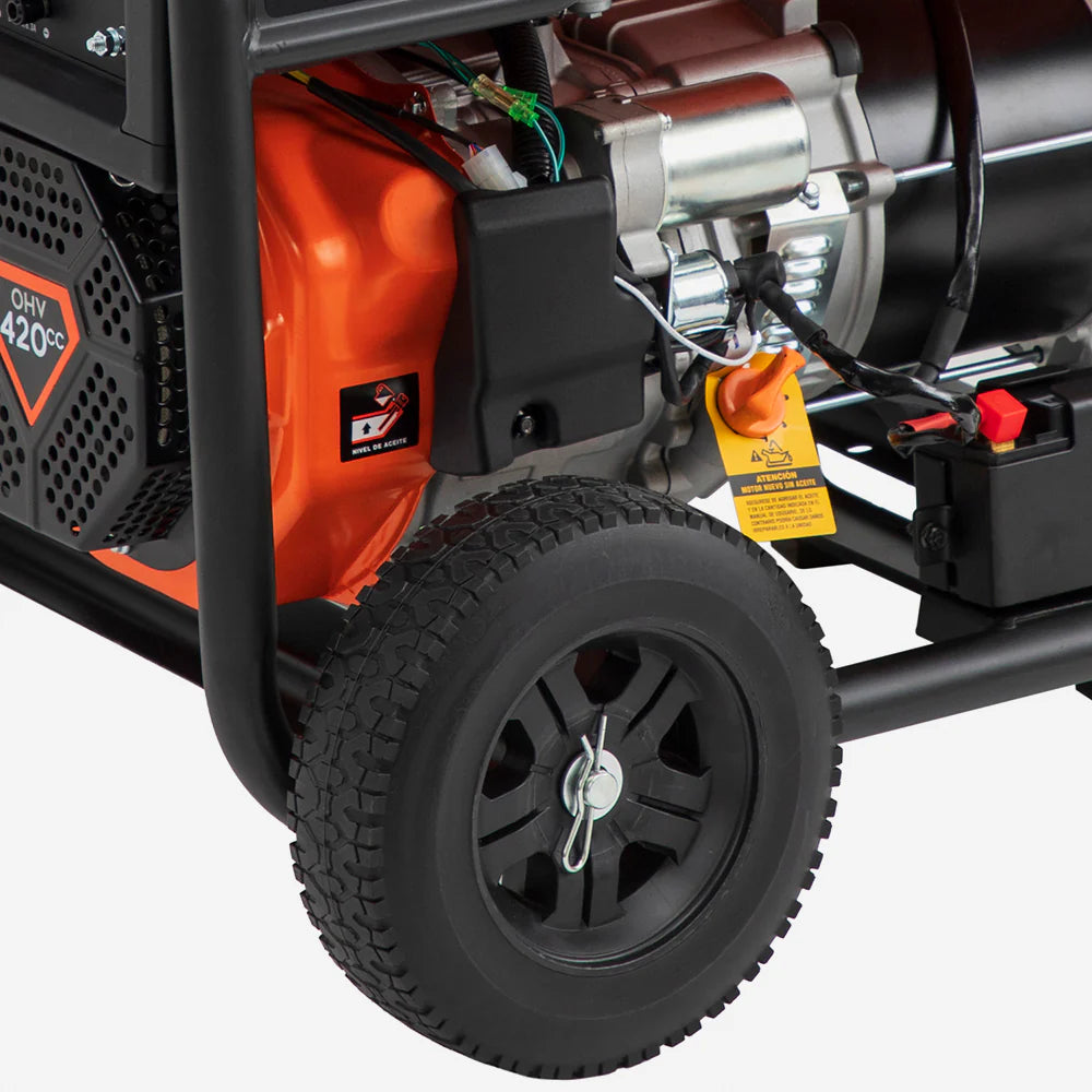 Generador Gasolina Monofásico Kolvok GO70GTA 6.5kVA c/ Salida ATS