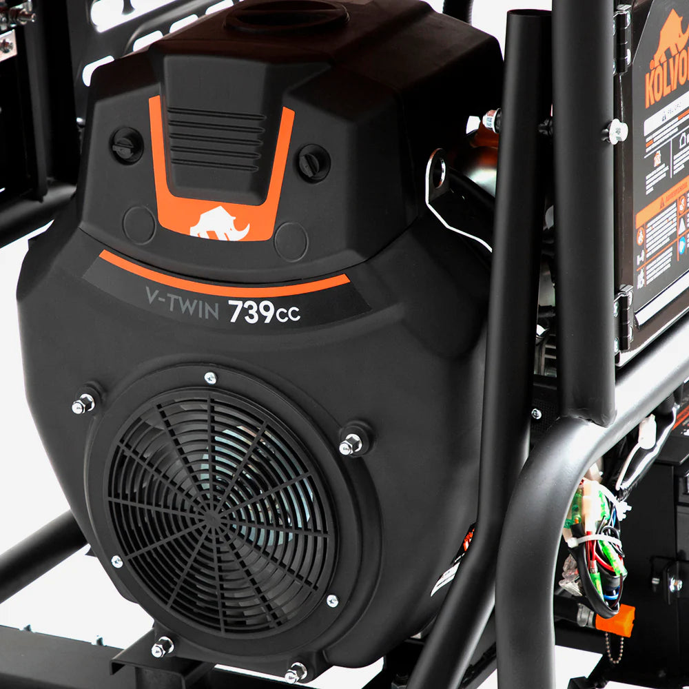 Generador Gasolina Monofásico Kolvok GO1200GTA 12kVA c/ Salida ATS