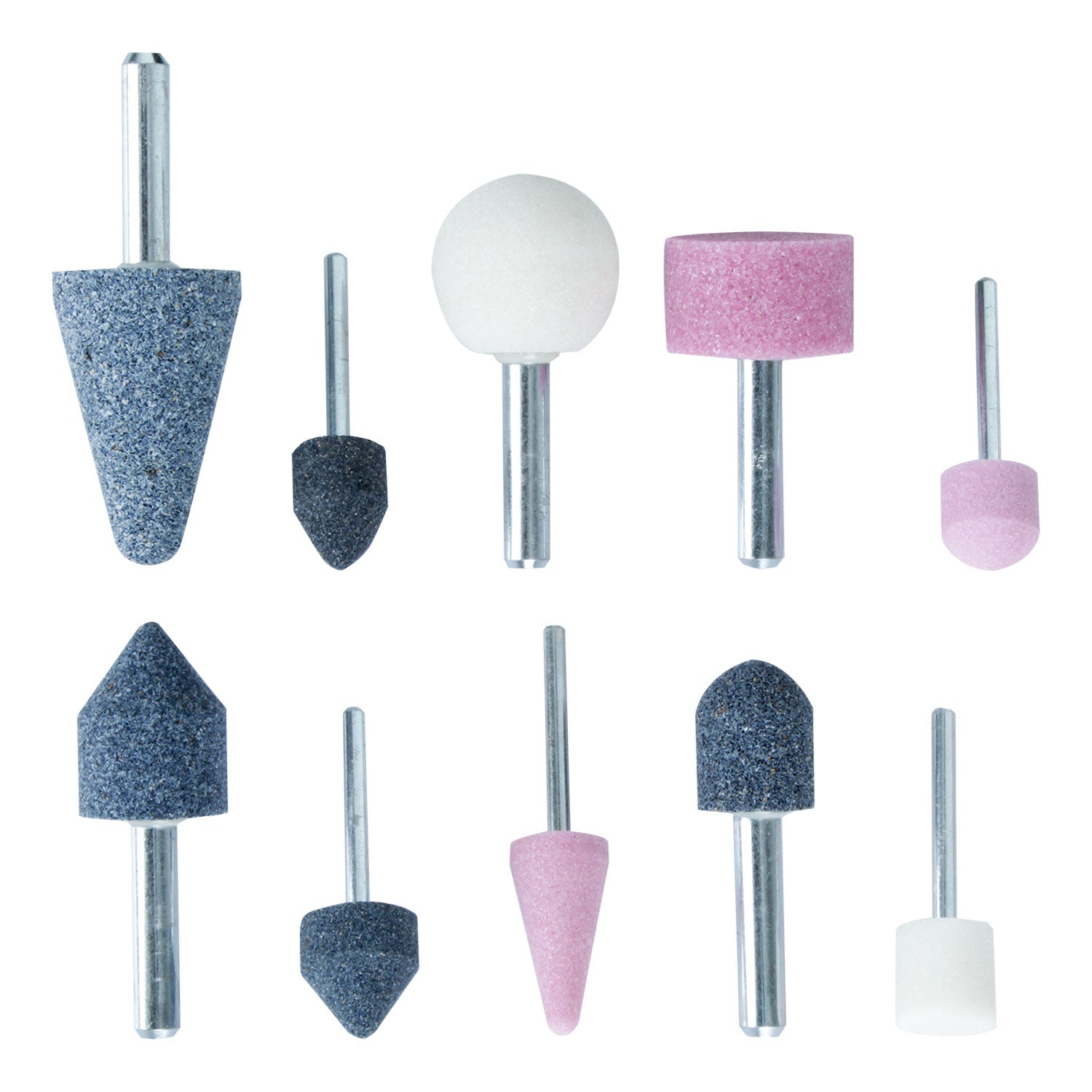 KIT MINI ESMERIL 1/4&#39;; Incluye piedras JAG-0906RK