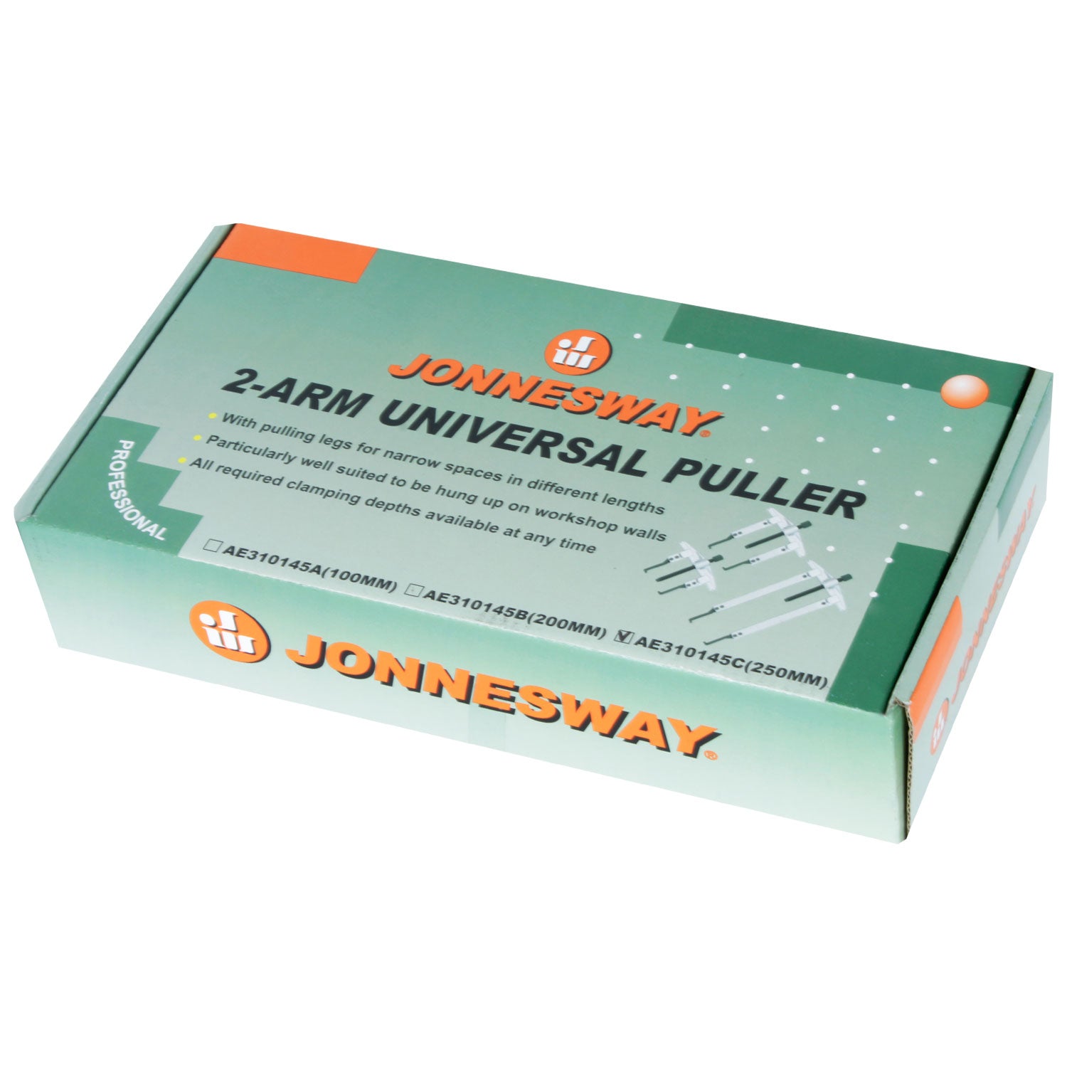 EXTRACTOR de 2 PATAS TIPO PUENTE 250mm AE310145C