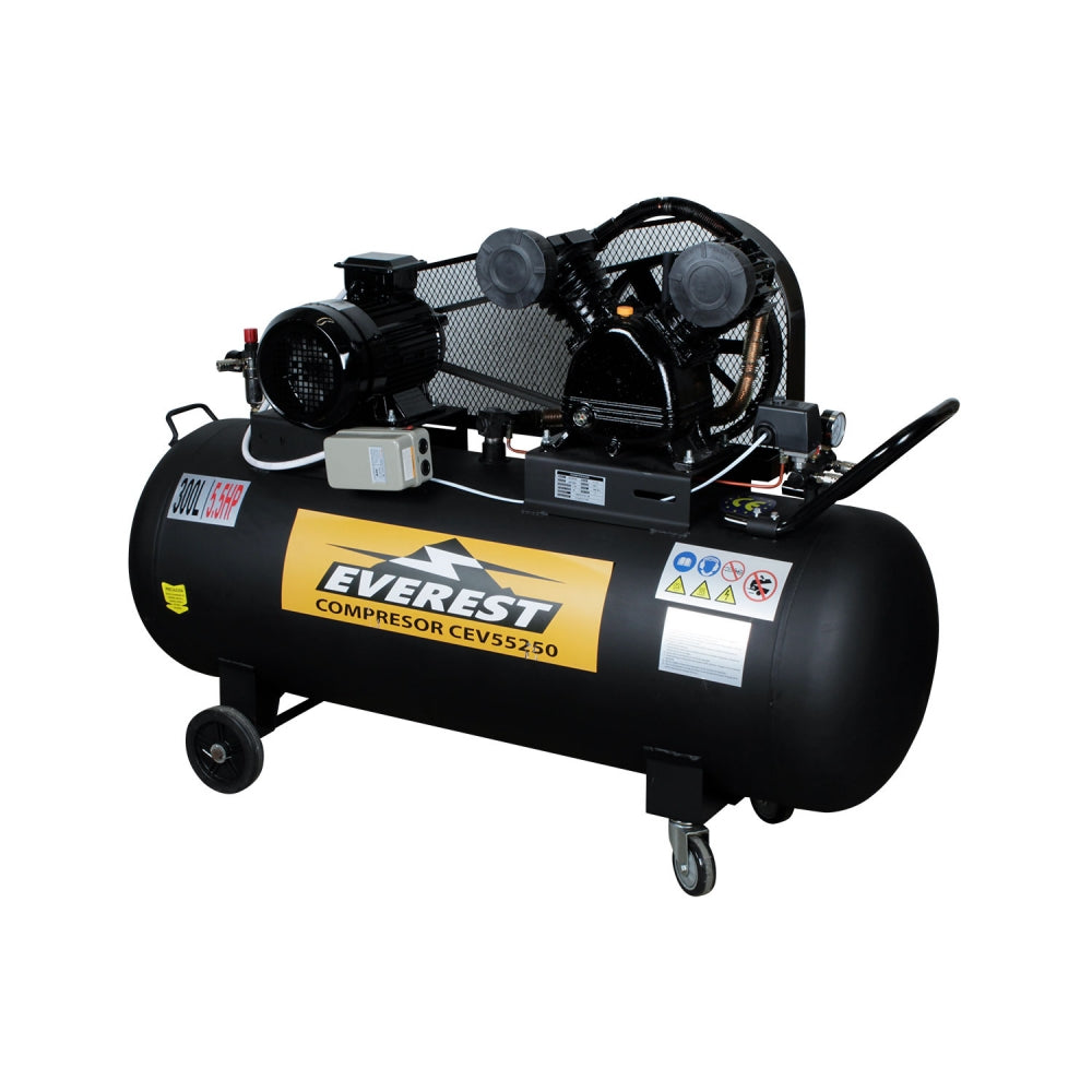 Compresor de Aire 300LT 5,5HP CEV55250 EVEREST