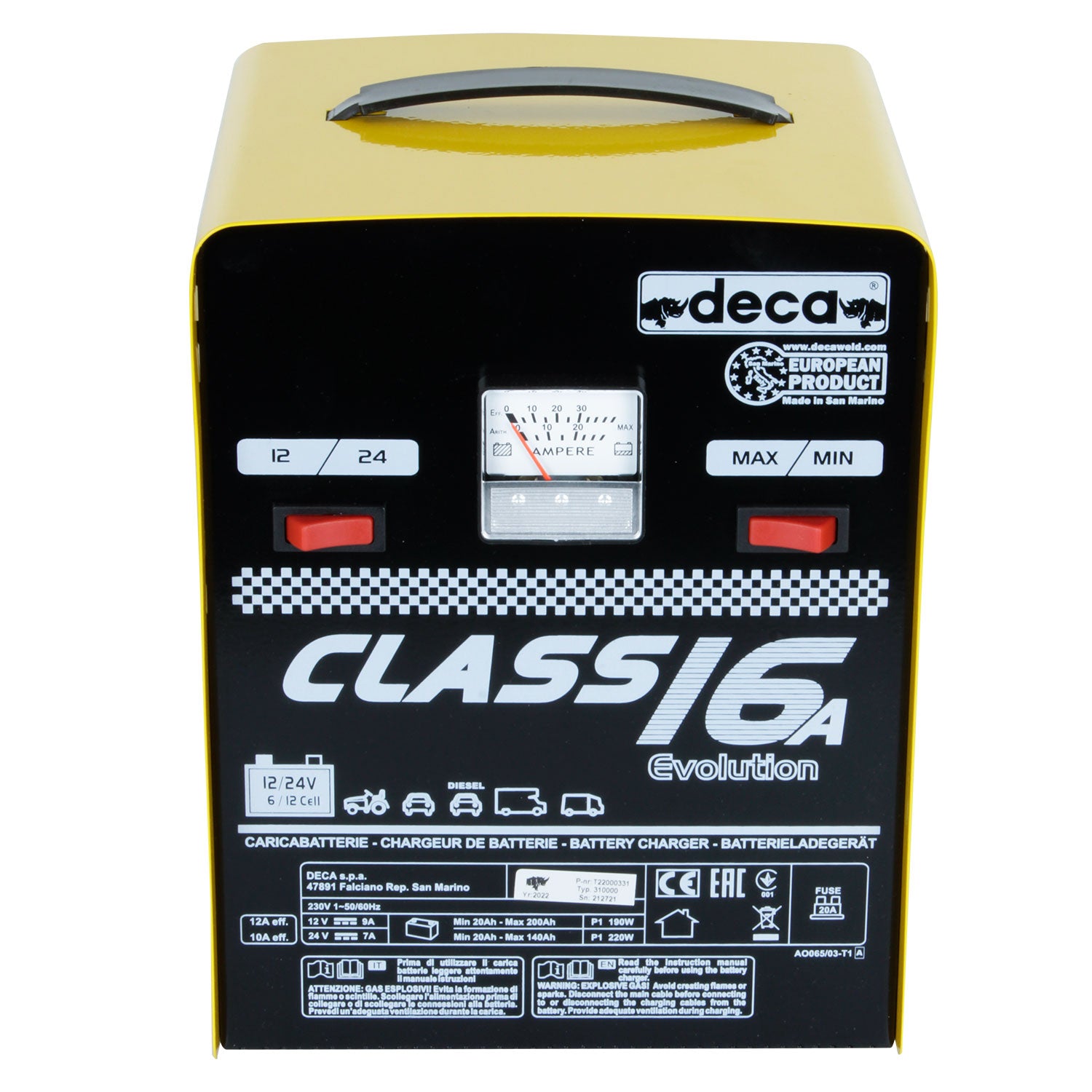 CARGADOR de BATERIAS CLASS 16 (310000)