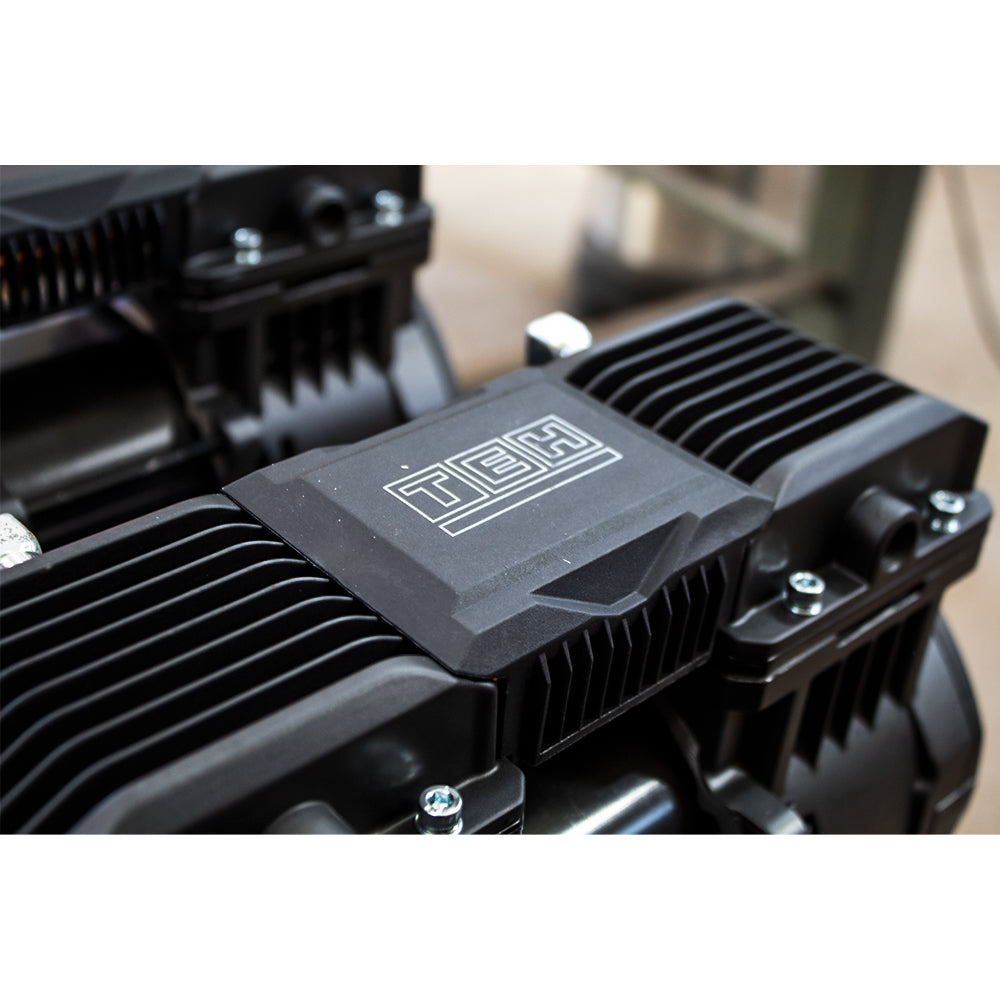 Compresor de Aire 200 litros Libre de Aceite 8HP TEHTOOLS