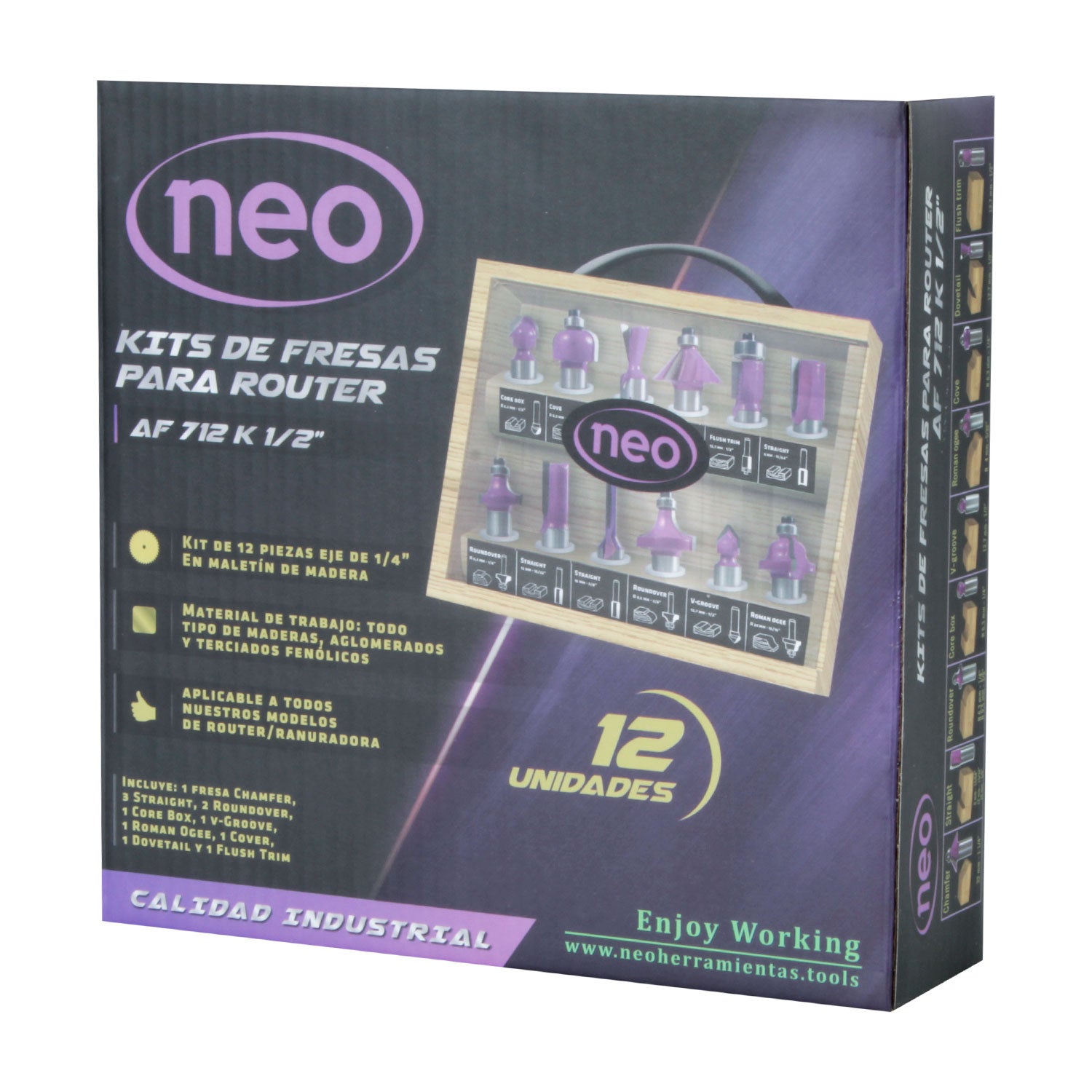 JUEGO DE LLAVES HEXAGONALES CORTAS H01SA209S