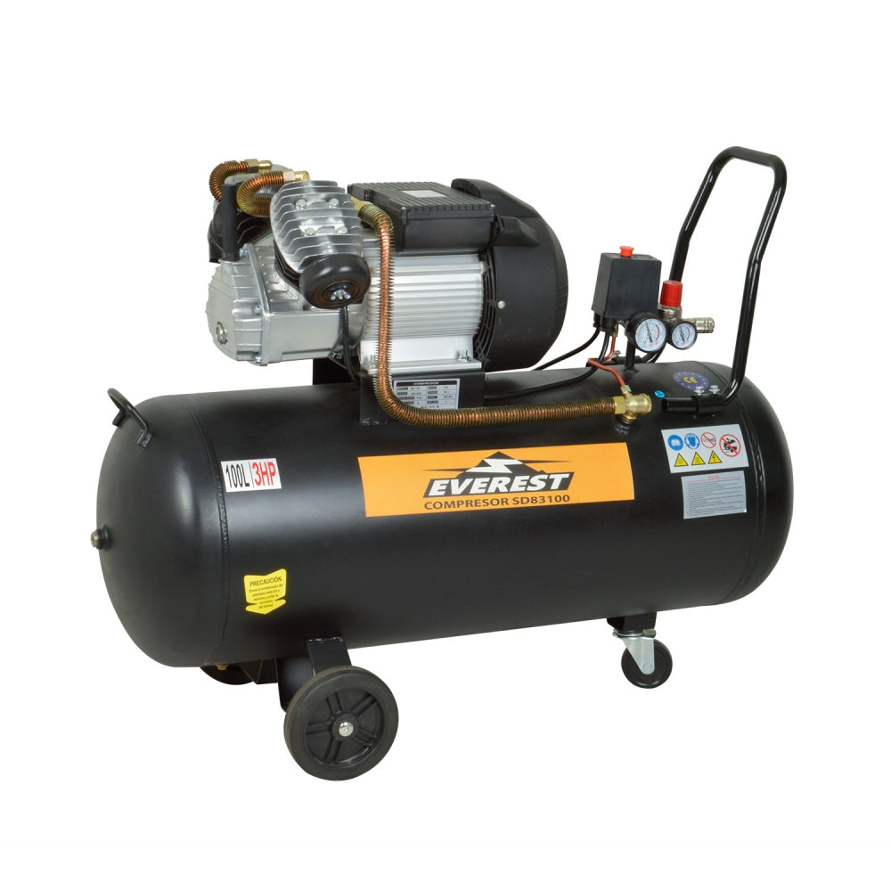 Compresor de Aire 100LT 3HP ZVO25/8 EVEREST