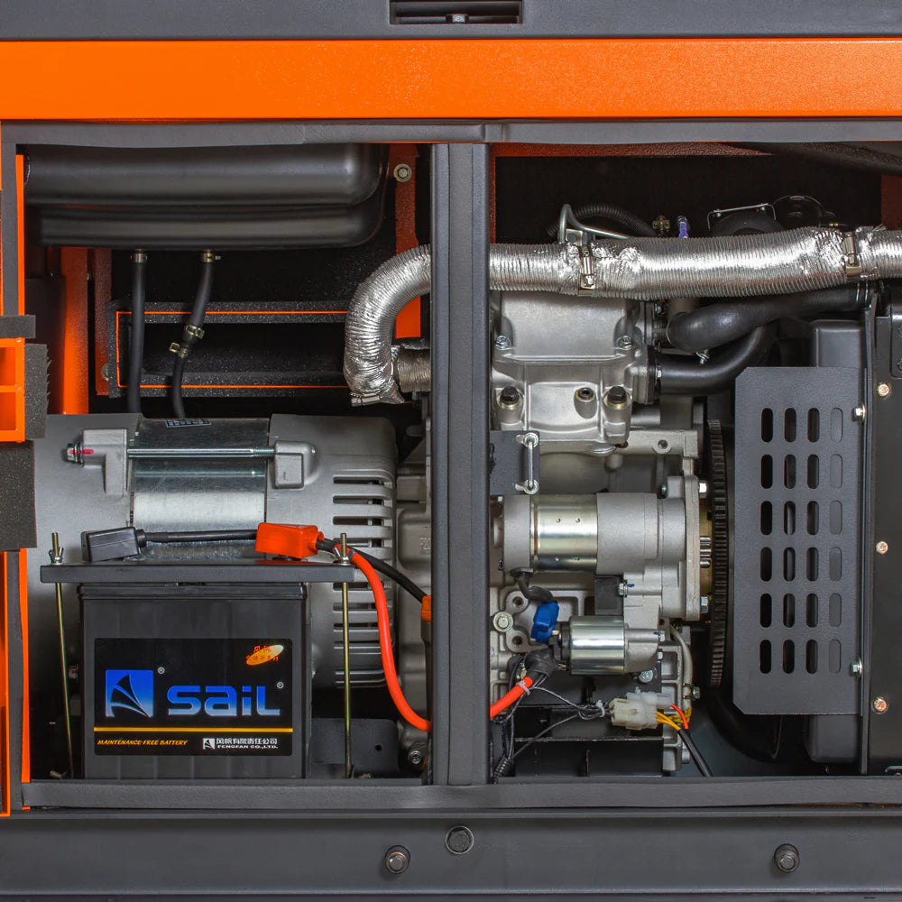 Generador Diésel Trifásico Kolvok GS12D3 12kVA Insonorizado c/ Salida ATS