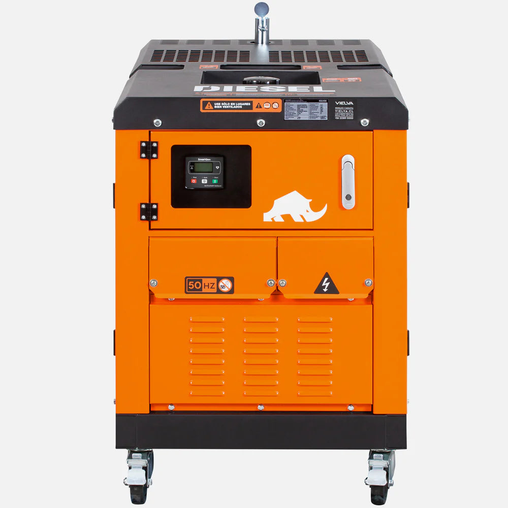 Generador Diésel Monofásico Kolvok GS12D 10kVA Insonorizado c/ Salida ATS