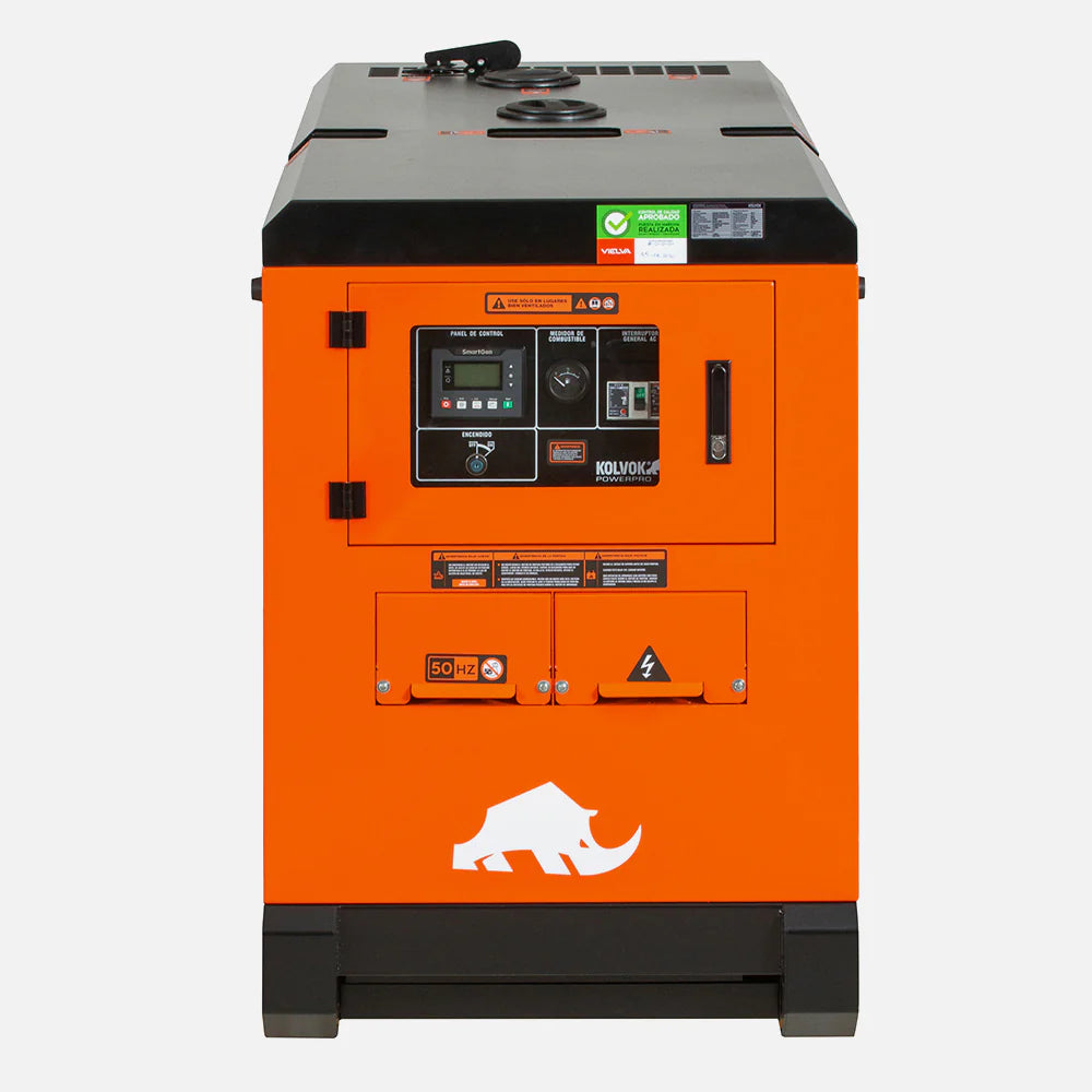 Generador Diésel Trifásico Kolvok GSS18D3 18kVA Insonorizado c/ Salida ATS