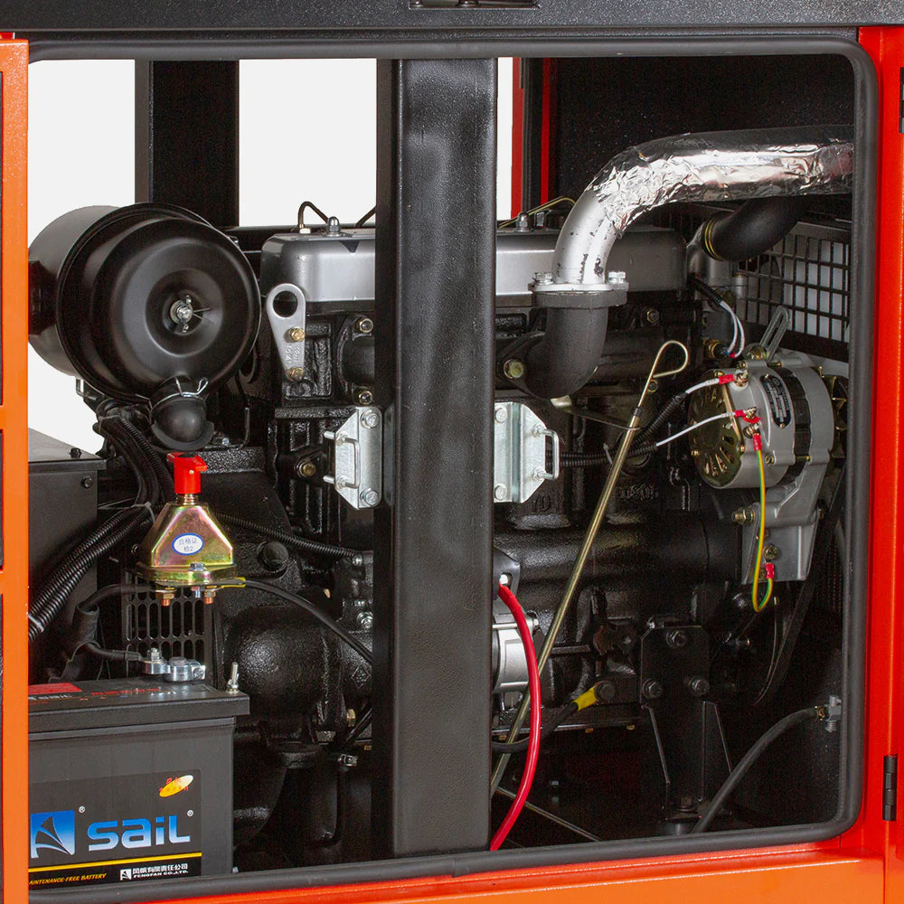 Generador Diésel Trifásico Kolvok GSS18D3 18kVA Insonorizado c/ Salida ATS