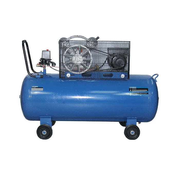 Compresor Hyundai 3HP 200L 115PSI - Correa