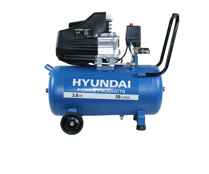 Compresor Hyundai 2HP 50L 115PSI - Directo