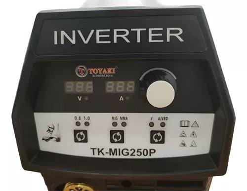 Soldadora MIG Sin Gas 250P TOYAKI