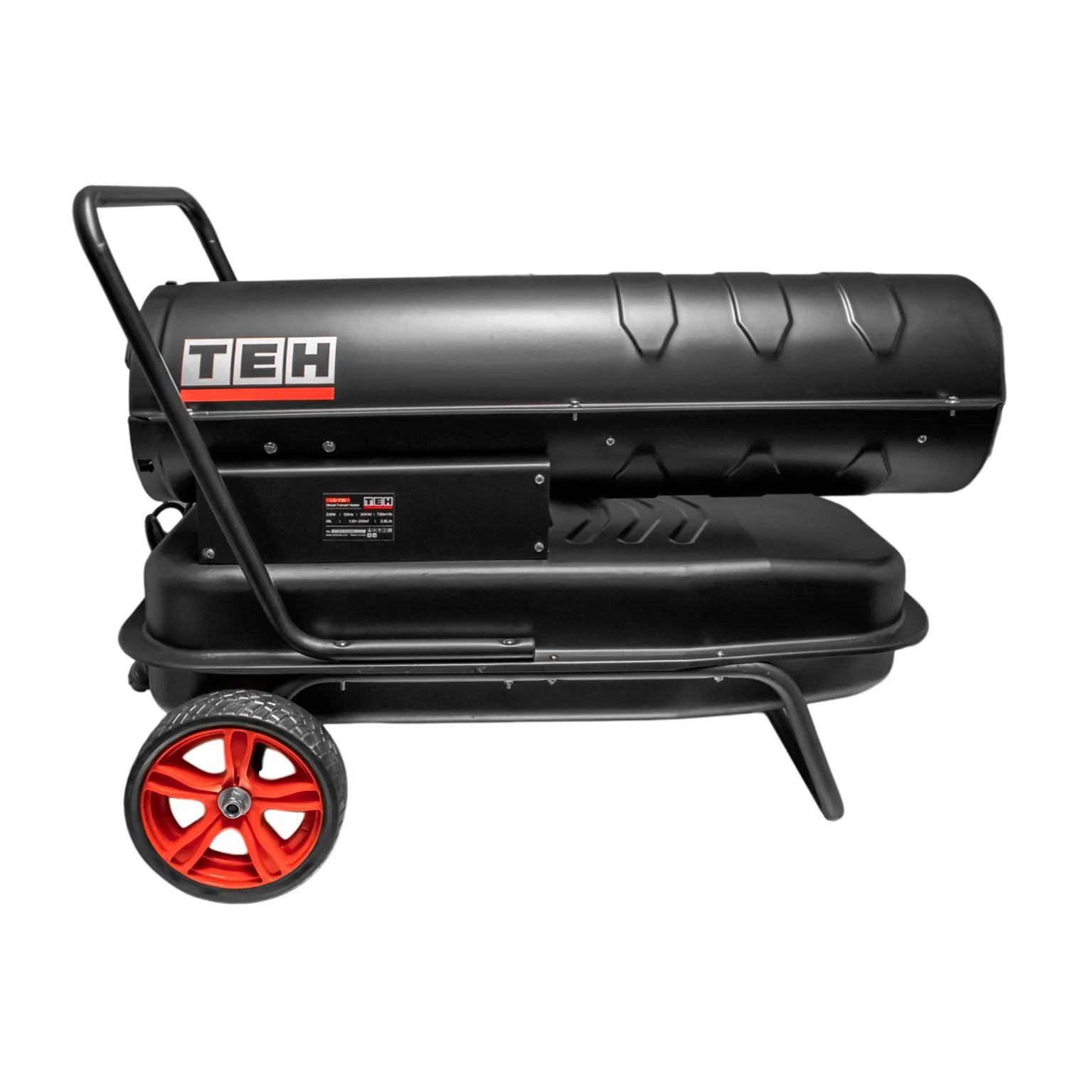 Turbocalefactor Diésel TEHTOOLS LGY30 – 30 kW, 38 L, Ruedas Industriales