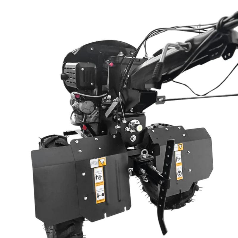 Motocultivador Diésel TEHTOOLS 10 HP – Partida Eléctrica, 3 Marchas, Arado y Cultivador