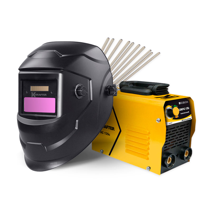 Pack Soldadora Compac 135C + Máscara fotosensible + Electrodos