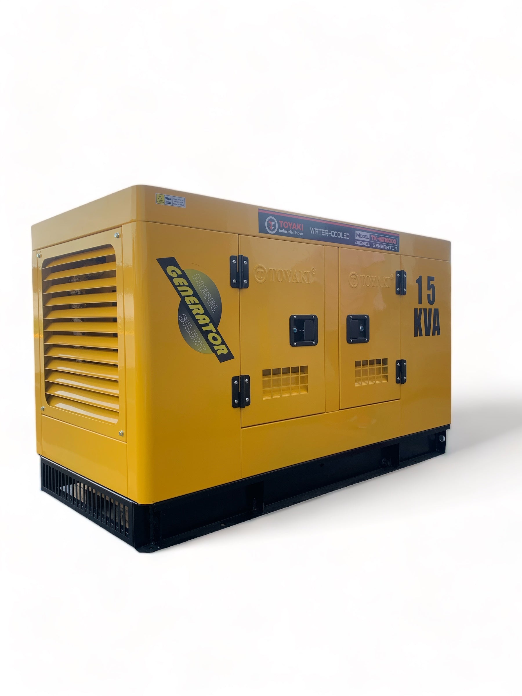 Generador Industrial Diesel 15KVA con Enfriamiento + ATS TOYAKI