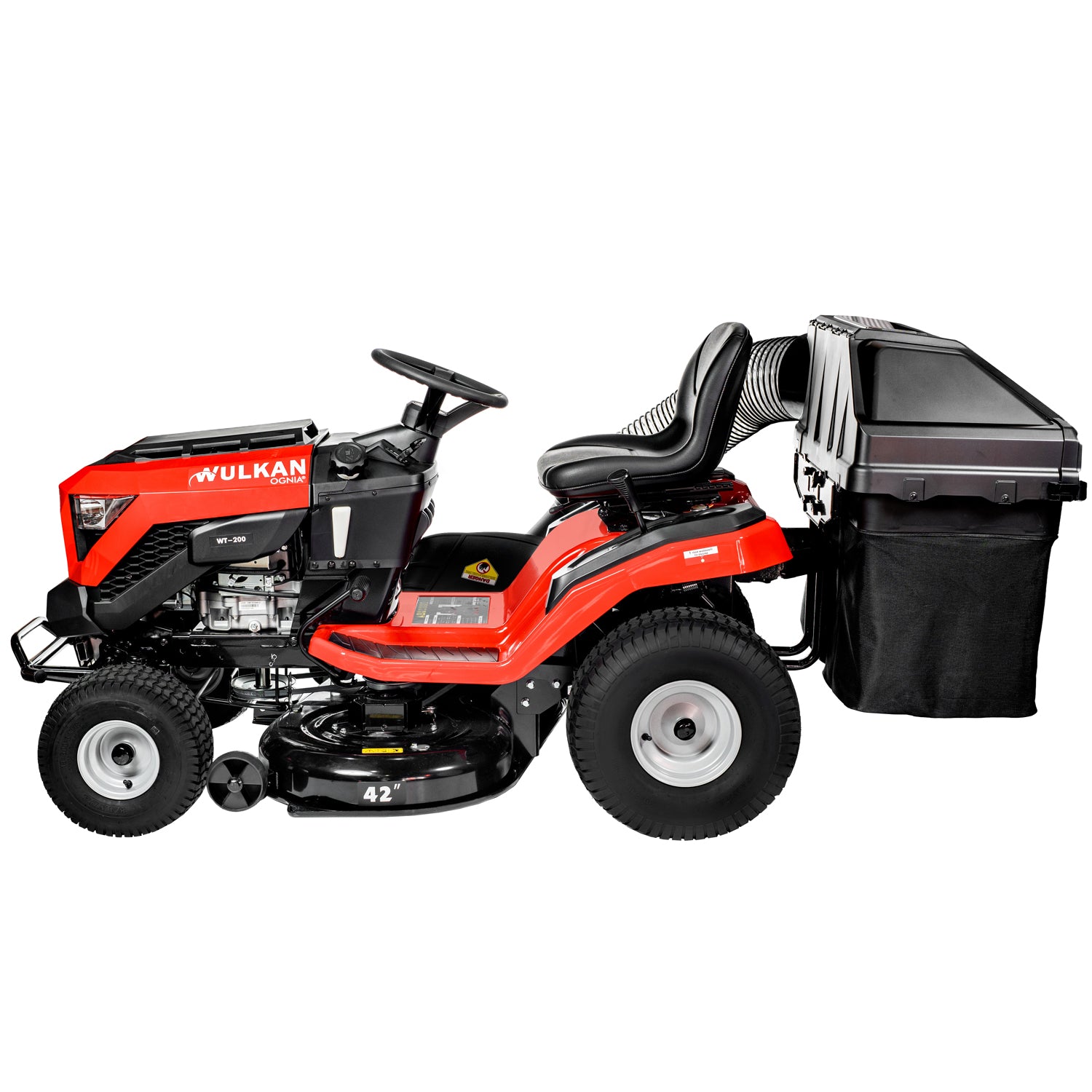 Tractor Cortacésped 19HP C/Recolector + Regalo Orilladora 26CC WULKAN