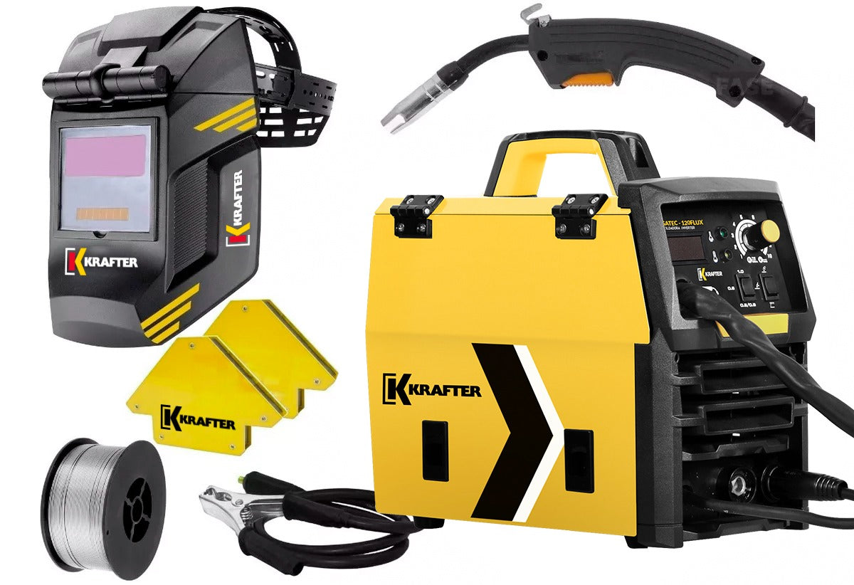 Kit Soldadora Megatec 120 Flux KRAFTER