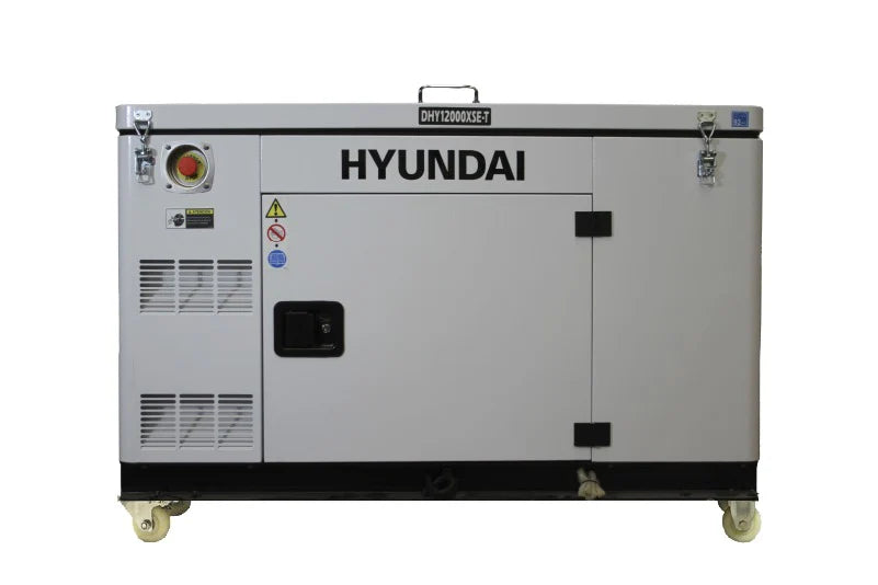 Generador Hyundai Diesel 9/10 KVA Monofásico y Trifásico Cerrado