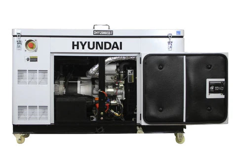 Generador Hyundai Diesel 9/10 KVA Monofásico y Trifásico Cerrado