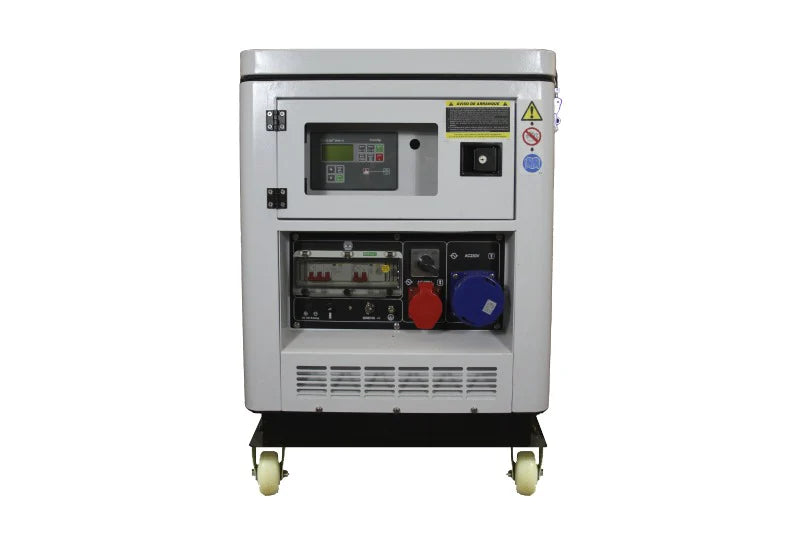 Generador Hyundai Diesel 9/10 KVA Monofásico y Trifásico Cerrado
