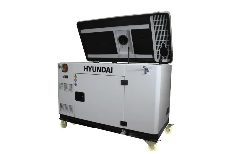 Generador Hyundai Diesel 9/10 KVA Monofásico y Trifásico Cerrado