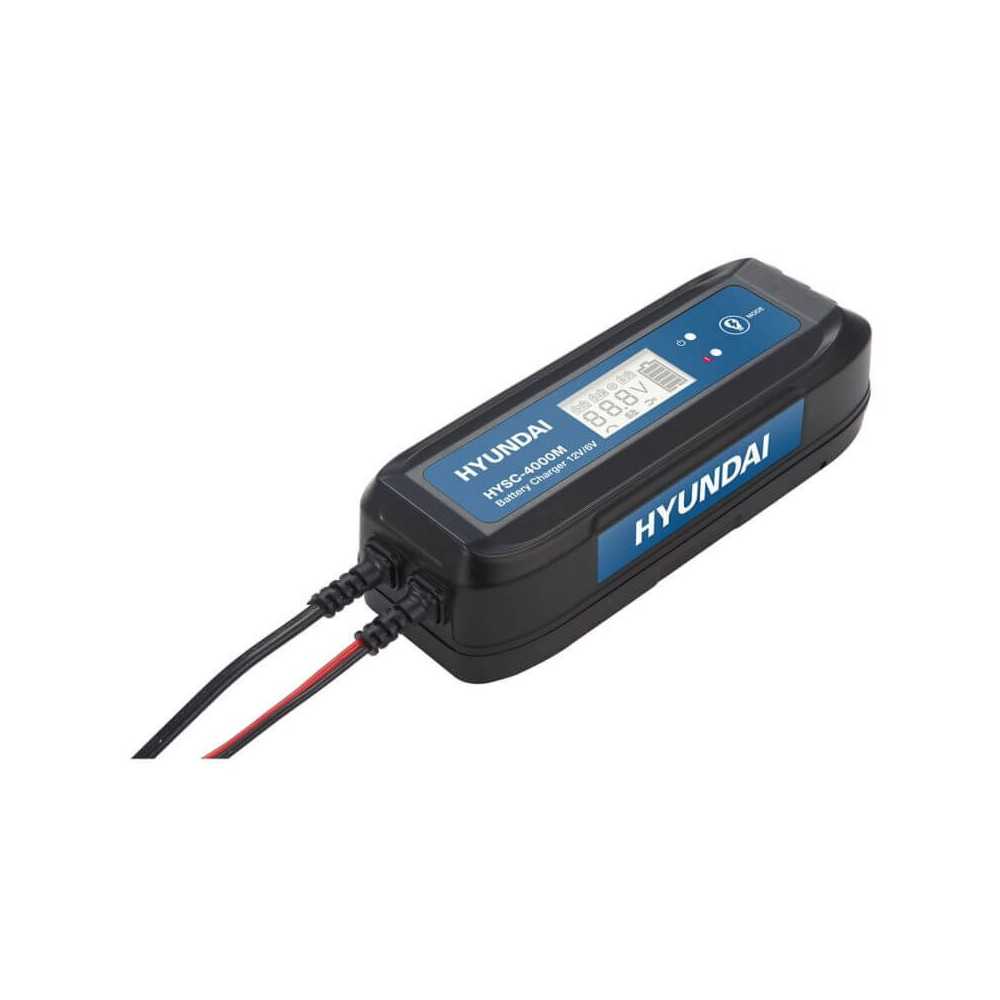 Cargador de Batería 6/12V Smart Charger 4000M Hyundai