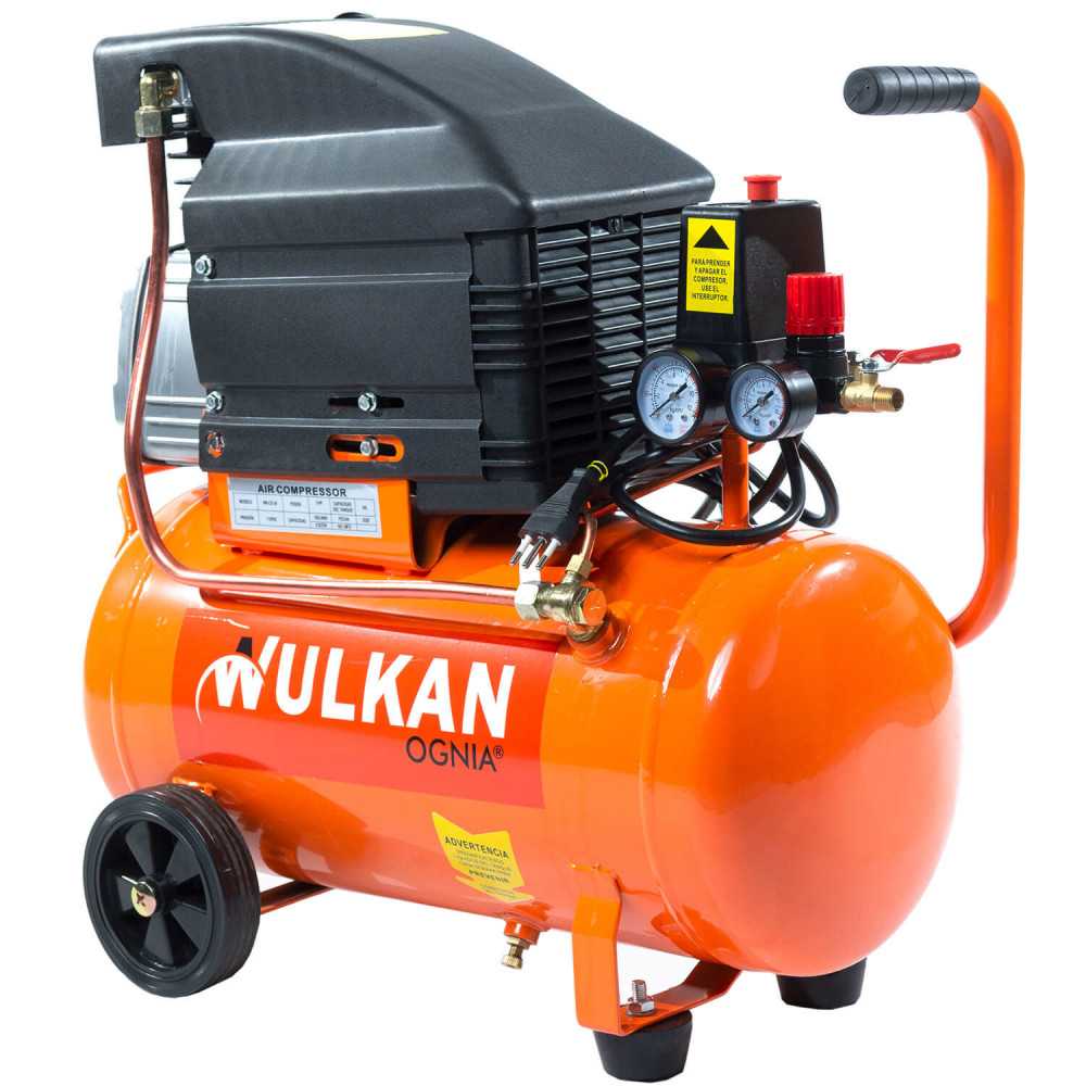 Compresor 25LT 2HP + Kit Compresor WULKAN