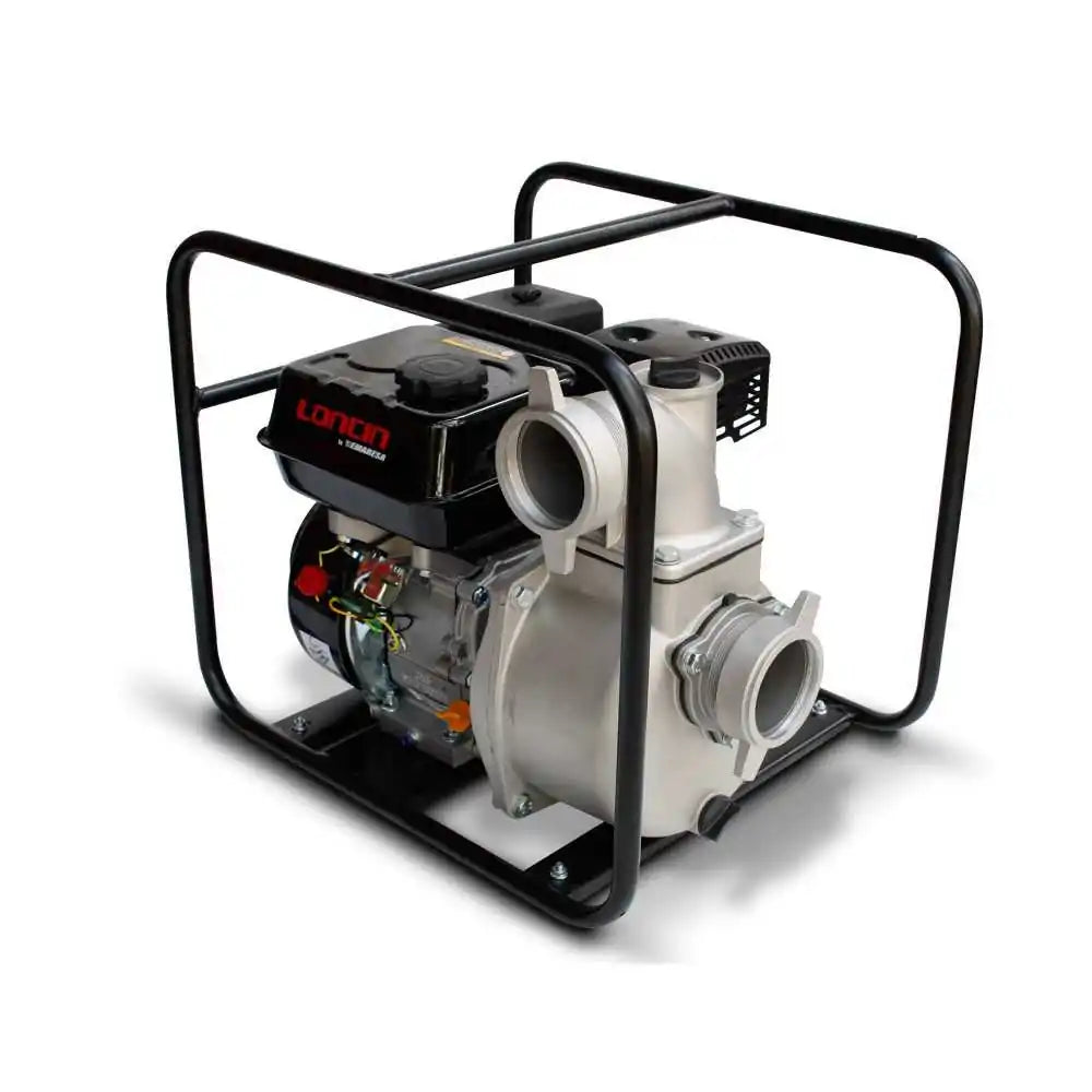 Motobomba Gasolina 3"x3" Trash 11 HP LONCIN