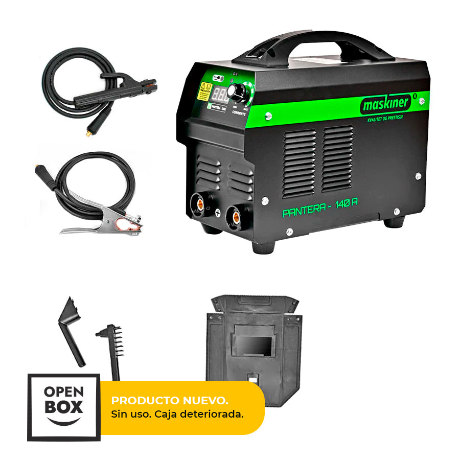 OPENBOX Soldadora 140 Amp Pantera Maskiner