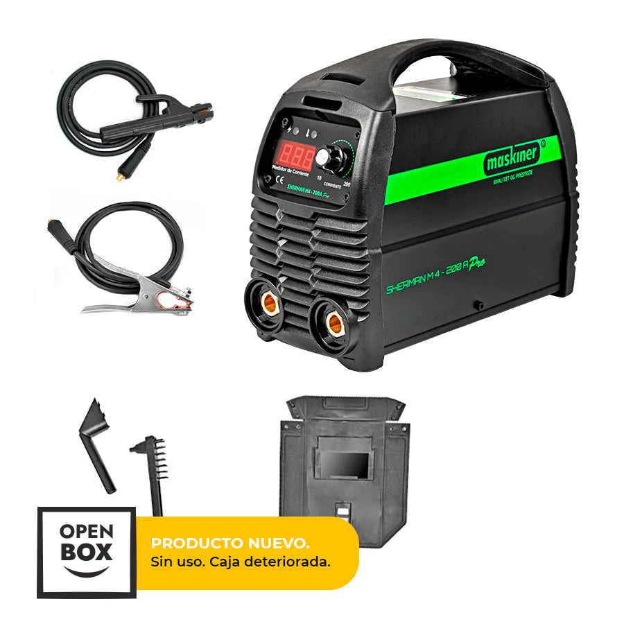 OPENBOX Soldadora 200 Amp Sherman Maskiner