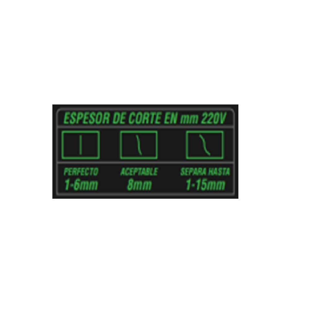 CORTADORA PLASMA Con compresor IPC 807/220