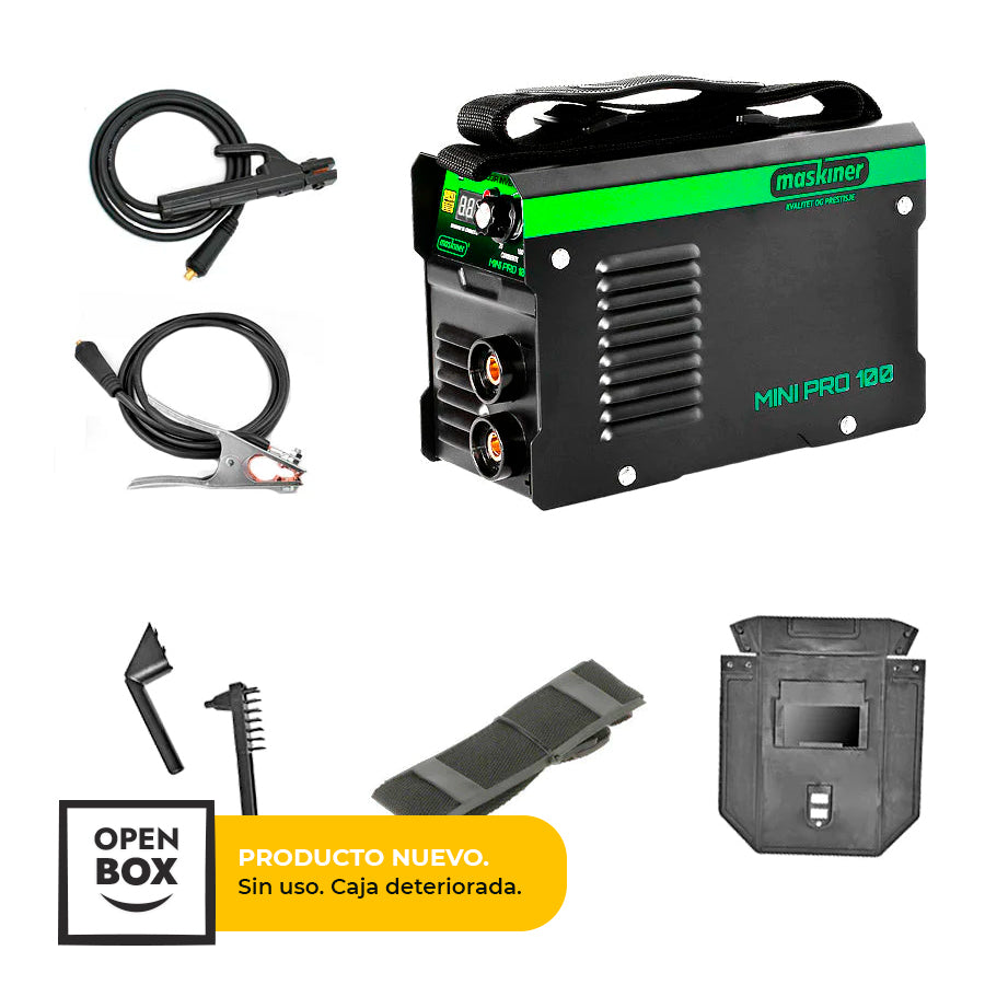 OPENBOX Soldadora Inverter Mini Pro 100 Amp Maskiner