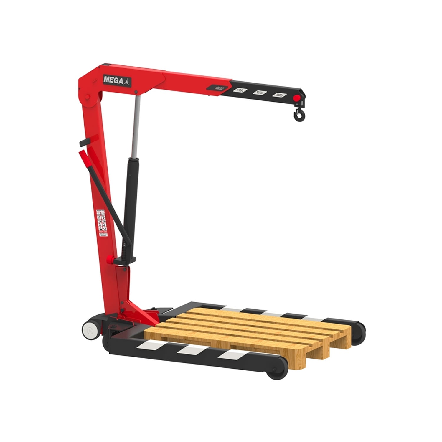 TECLE GRUA PLUMA PLEGABLE 2000 kg CRP20