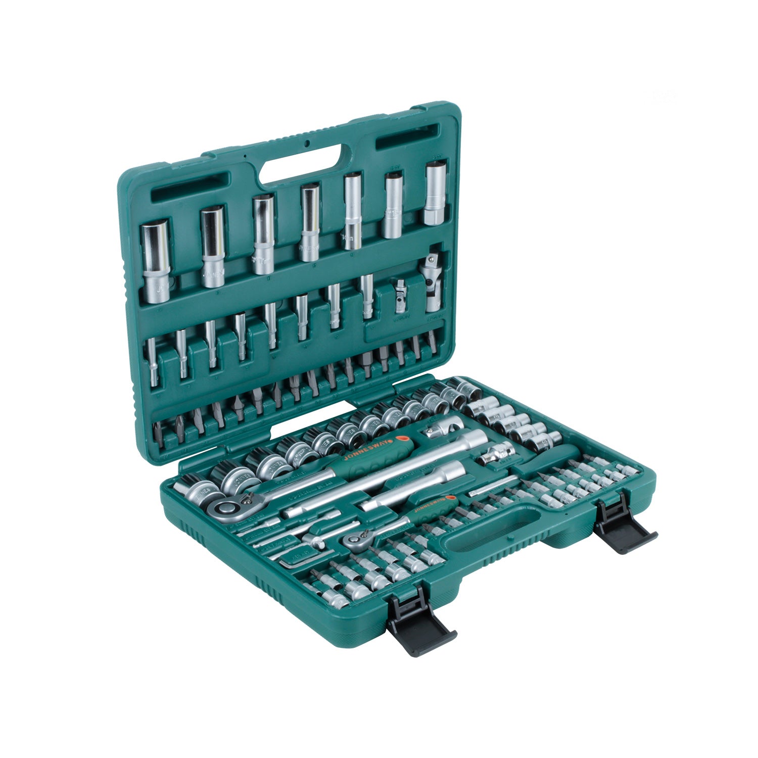 JUEGO de DADOS 1/4&#39;; y 1/2&#39;; 94 piezas S04H52494S