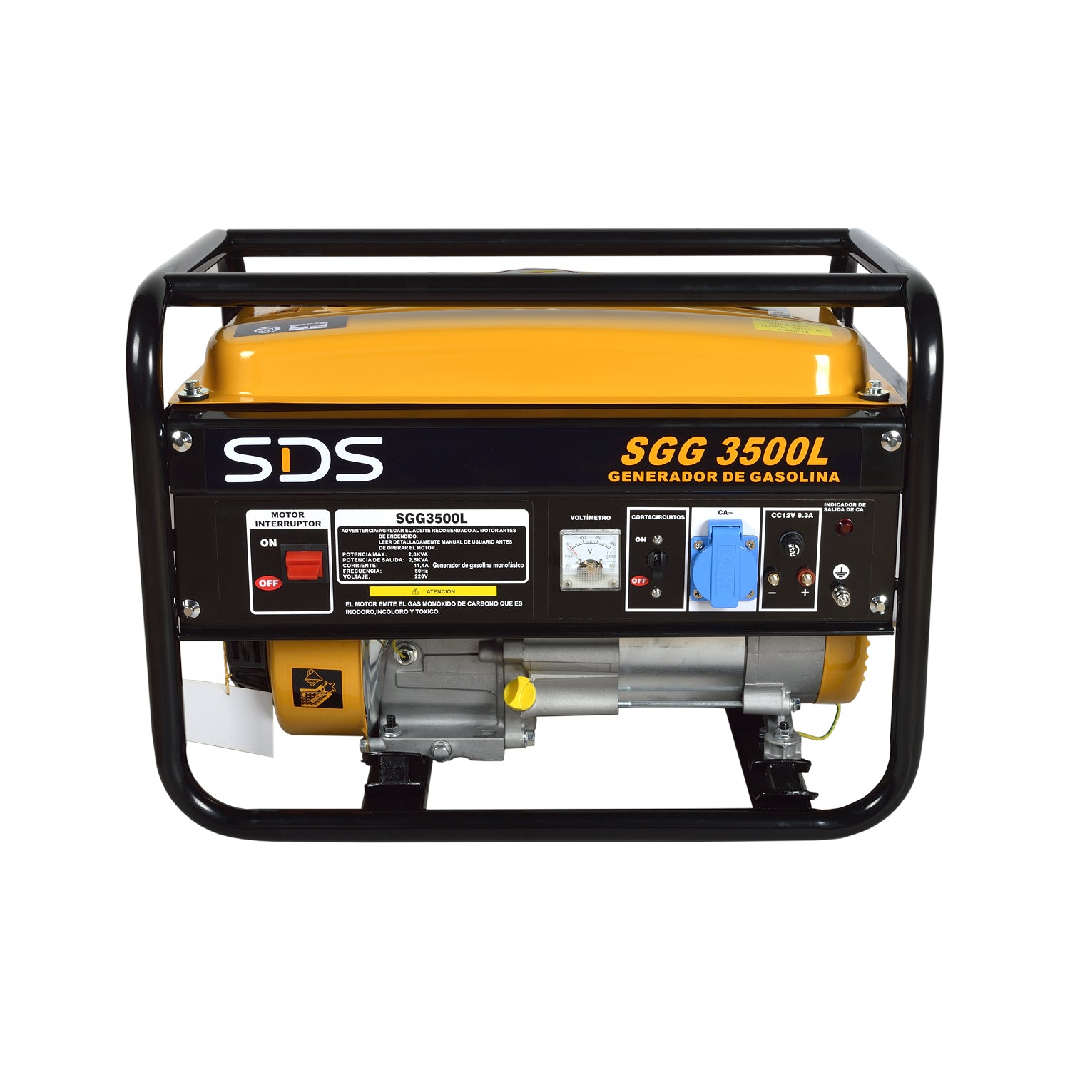 Generador Bencinero 2,8 KW 220 V SGG3500L SDS POWER