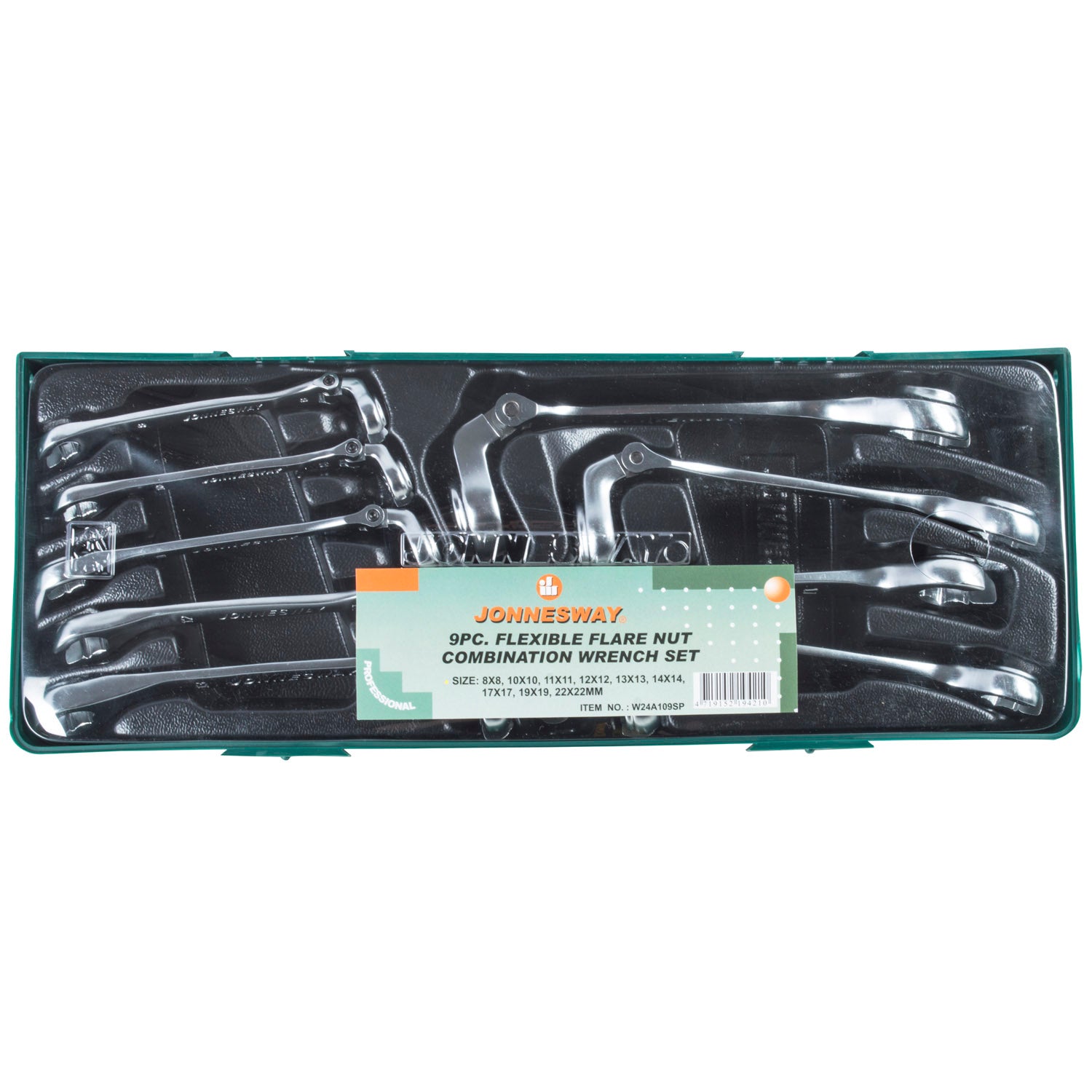 JUEGO de LLAVES NIPLERAS 8-22mm 9 piezas W24A109SP