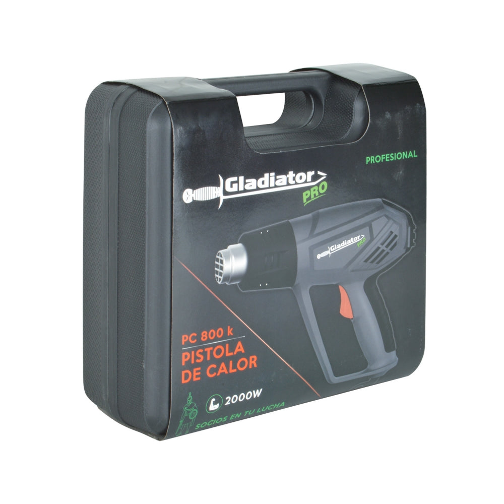 PISTOLA de CALOR 2000w PC 800K