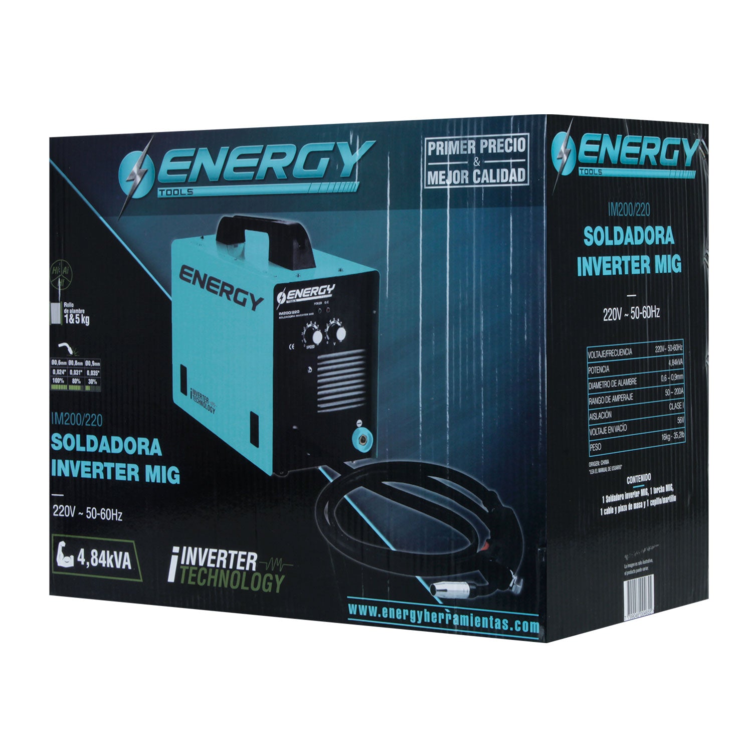 Soldadora MIG IM 200/220 ENERGY